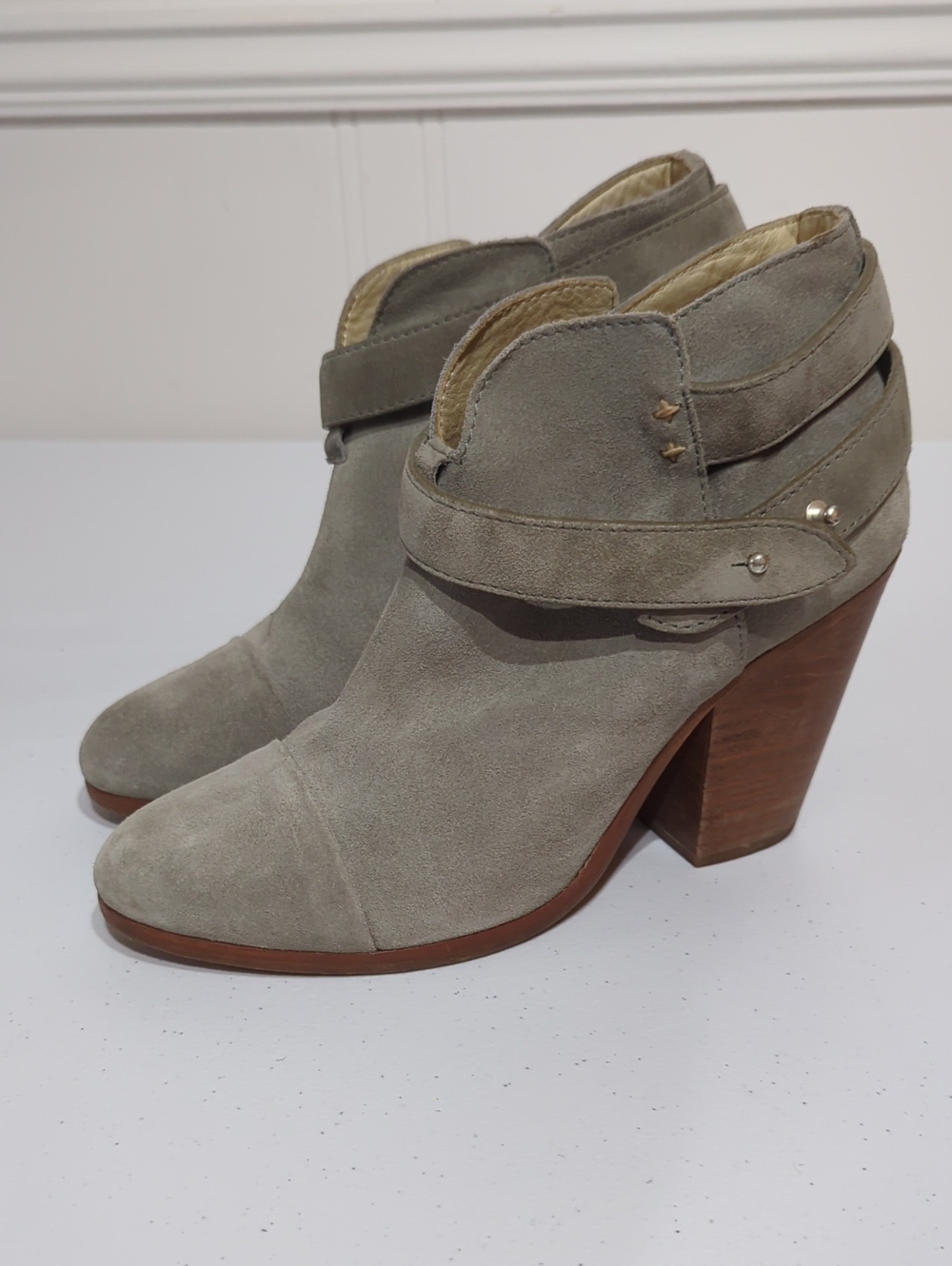 Rag and Bone Harrow Suede Booties - size 37